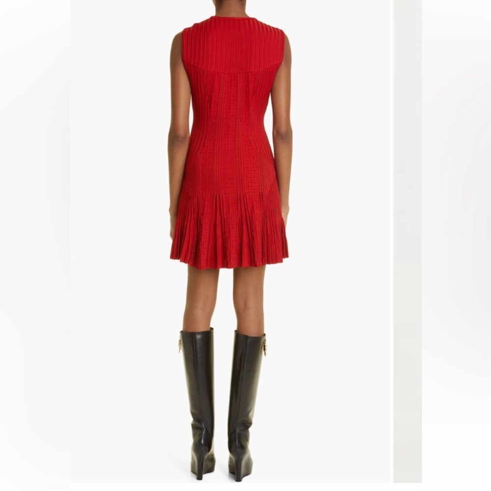 Givenchy Monogram Cutout Sweater Dress - Picture 2 of 13